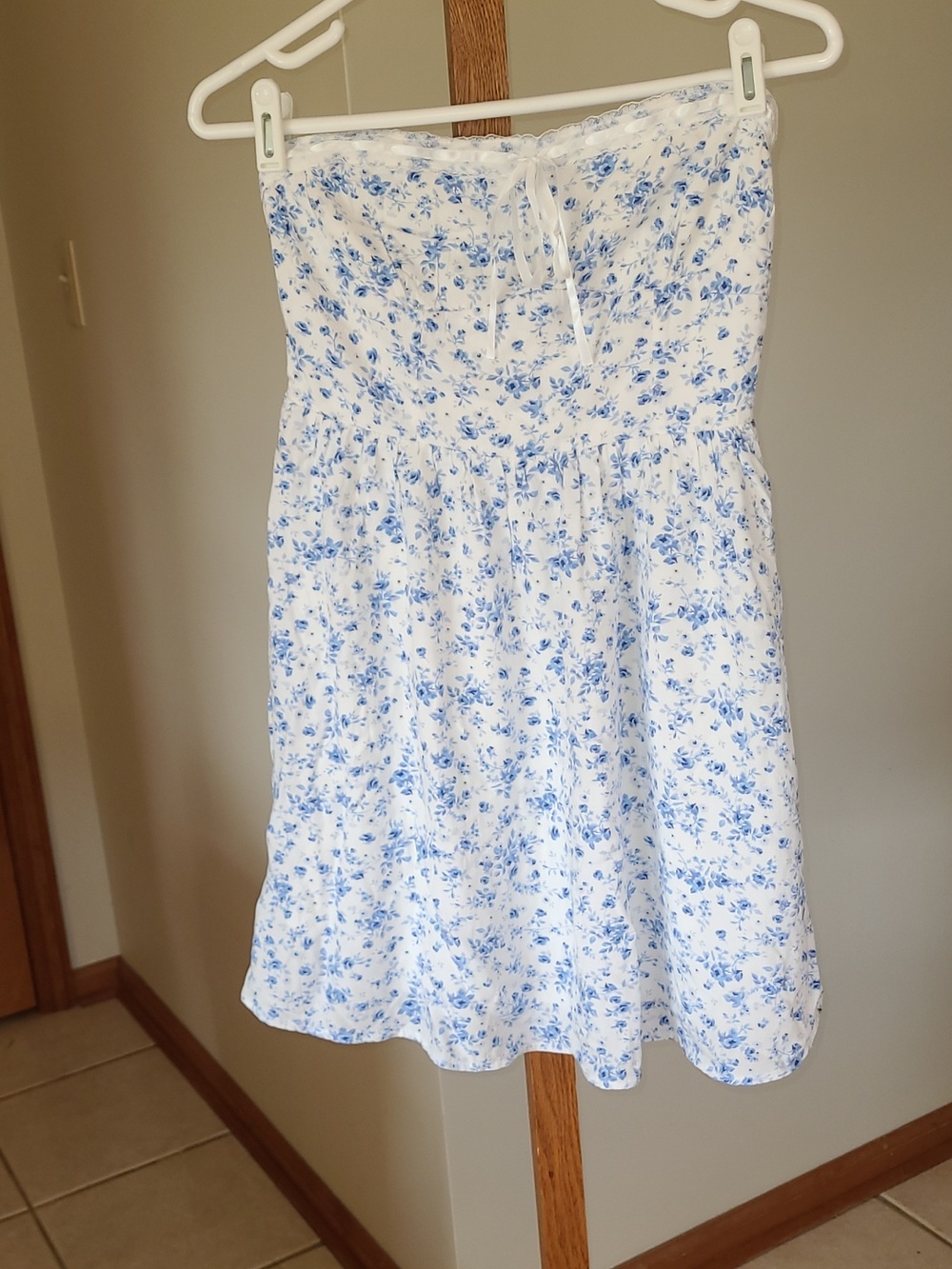 Aeropostale Blue Floral Dress